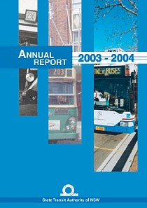 state transit annual report 2004 cover thumbnail