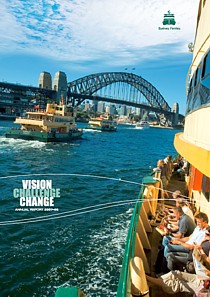 sydney ferries annual report 2008 cover thumbnail